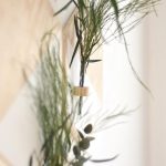 Decoración romántica con eucalipto